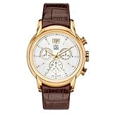 ESQ Swiss Mens Quest Rose-Gold-Plated Chronograph Watch