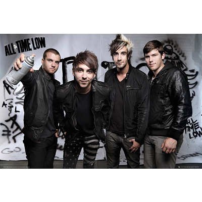All Time Low Spray Music Poster