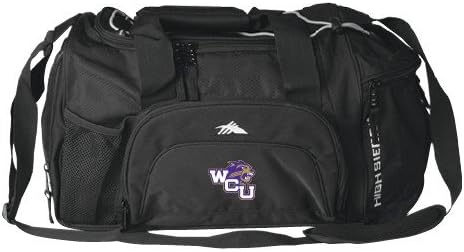 Western Carolina High Sierra Black Switch Blade Duffel 'WCU w/Head'