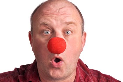 Clownnasen 12 St�ck Clown-Nasen Schaumstoff