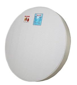 Dream On Me 5" Round Crib Mattress, White