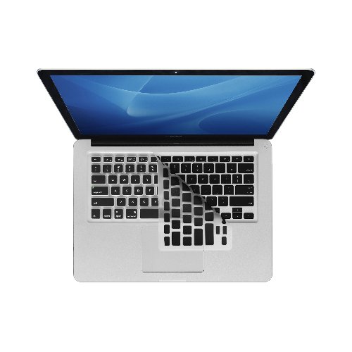 KB Covers Checkerboard Keyboard Cover for MacBook/Air/Pro (Unibody) Clear/Black
