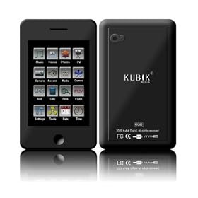 Kubik Roca 8GB Touchscreen MP3 and Video Player