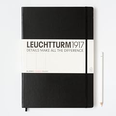 Notizbuch Master A4 blanko schwarz