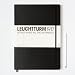 Notizbuch Master A4 blanko schwarz