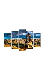 Wall Decor Fotocuadro 5 Piezas Pirámide Jumphigh