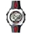 DDP - 4004505 - Montre Enfant - Quartz analogique et digitale - Bracelet noir et rouge