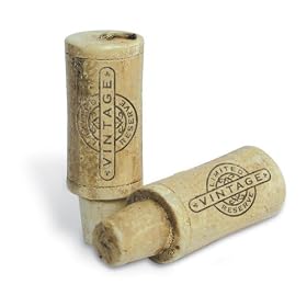 Faux Cork Bottle Candle by HomeAndWine.com