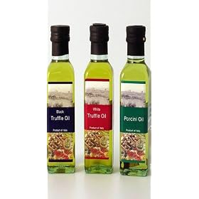Truffle and Porcini Trio, Infused Olive Oils by Appennino