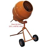 Buy 8 CU FT Portable Cement Concrete Mortar Mixer 5 by Generic