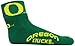 NCAA Oregon Ducks Men's Quarter Socks, Green