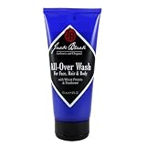 Jack Black All Over Wash for Face, Hair, and Body with Wheat Protein - 6 oz