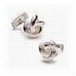Sterling Silver Knot Cufflinks
