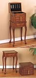 Jewelry Chest with End Table By Powell Furniture