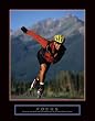 Focus - Inline Skater, Motivational Poster