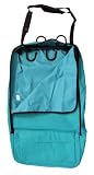 Deluxe Bridle Halter Bag with Tack Racks Turquoise Blue