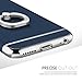 iPhone 6 Plus Case,iPhone 6s Plus Case,Myriann 3 in 1 Ultra Thin Hard Protective Luxury Case Cover for iPhone 6 Plus/iPhone 6s Plus(5.5Inch) with 360 Degree Rotating Ring Kickstand(Navy Blue)