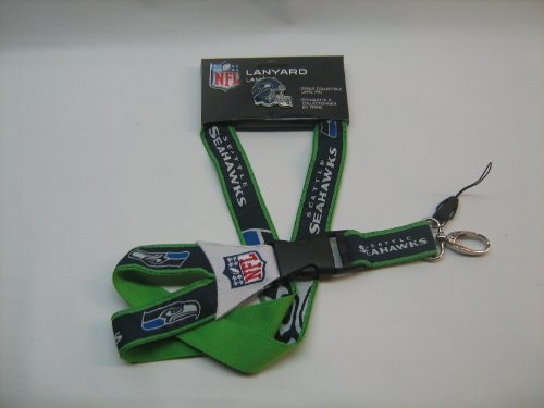 JF Sports Seattle Seahawks Lanyard and Pin
