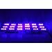 Nilight(TM) 54 x Ultra Bright Blue LED Emergency Warning Use Flashing Strobe Lights Bar For Windshield Dash Grille High quality