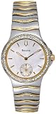Bulova Women's Diamond Two Tone Watch 98W12