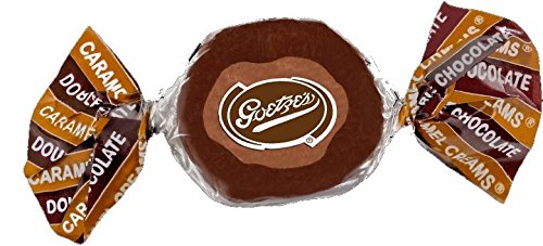 Goetze's Bulls-Eye Caramel Creams, Chocolate, 2 Pound
