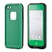 GEARONIC Waterproof Shockproof Full Body Skin Case Cover Pouch for iPhone 5, Multi Purpose Protective Skin for water, shock, snow, dirt - Green