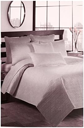 Estate Collection Silver Gray Satin Quilt and Sham Set King