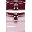 AUTHENTIC COACH BLEECKER PATENT LEATHER SLIM ENVELOPE WALLET 41557 (Plum)