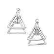 14K White Gold Earring Jackets
