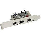 Electronics : Sumnique - 3 Port PCI Firewire Card