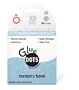 Glue Dots 3/8-Inch Memory Dot Roll, 300-Clear Dots