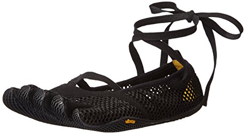 Vibram Women's Alitza Breathe Fitness Yoga Shoe, Black, 38 EU/6.5-7 M US