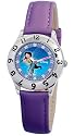 Disney Kids' Fairies Silvermist Time Teacher Purple Leather Strap Watch #D834S402