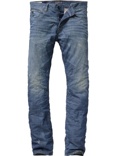 Scotch & Soda Herren Jeans 12051285037 - SNATCH-REGULAR-POINT BREAK, Gr. 34/32, Blau (48 - Preisvergleich