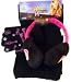 Hannah Montana Hat 3 Piece Knit Earmuff, Glove and Mittens Set