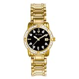 Bulova WoMens Diamond Accented Calendar Watch #98R108 by Bulova