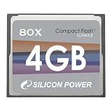 Silicon Power 80x 4GB Compact Flash Memory Card