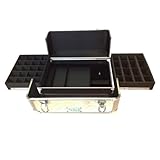 New NK1 PROFESSIONAL SHELLAC NAIL & BEAUTY VANITY CASE Holds UV LAMP TOWEL 80+ COLOURS & ALL ACCESSORIES