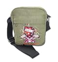 Ed Hardy Citytasche, Motiv: Skull, Farbe: olive gr&uuml;n