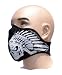 Tattoo Half Face Mask Biker Extreme Sports Neoprene Paintball Snowboarding Skiing