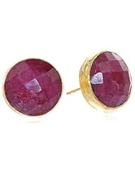 Coralia Leets Jewelry Design Ruby Small Round Post Earrings
