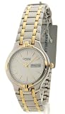 Caravelle par Bulova Mens deux tons Slim Casual Day Date montre 40 C 42