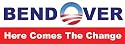 Bend Over - Here Comes The Change anti obama bumper sticker decal