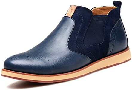 ECF TBA Men's Fashion Four Seasons Lace Loop Leather Oxford Outdoor Tooling Shoe