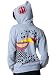 All Products : JET by John Eshaya Hoodie - Zip Up Hooded Sweatshirt - Hello in Blue
