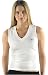 Reebok Womens V-Neck Sleeveless T-Shirt White 16
