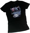 Star Trek: Enterprise Crew Crop Sleeve Fitted Juniors T-Shirt