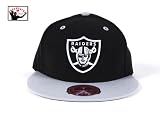 Oakland Raiders Two Tone Black & Grey Hat / Cap