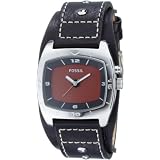 Fossil - AM3696 - Montre Homme - Quartz analogique - Bracelet de force en Cuir noirpar Fossil