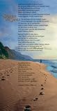 Spuren im Sand - Faltkarte - Mit Einlage und Umschlag - Margaret Fishback Powers